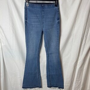 No Boundaries Classic Blue Flare Jeans
